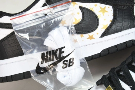 Stars Low Supreme Black DH3228-102  SB Dunk Nike 1229